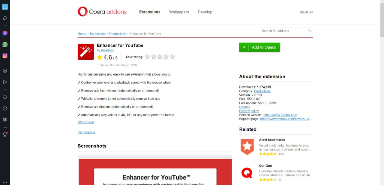 Enhancer-for-YouTube-Opera-Add-on