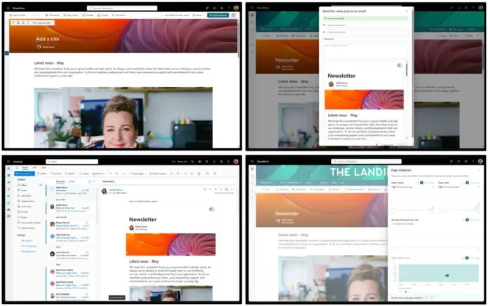 Microsoft SharePoint 为新闻文章引入了电子邮件功能 Microsoft SharePoint 为新闻文章引入了电子邮件功能