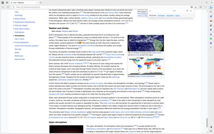 Microsoft Edge 使用智能查找、匹配和在页面上查找更新搜索功能 Microsoft Edge 使用智能查找、匹配和在页面上查找更新搜索功能