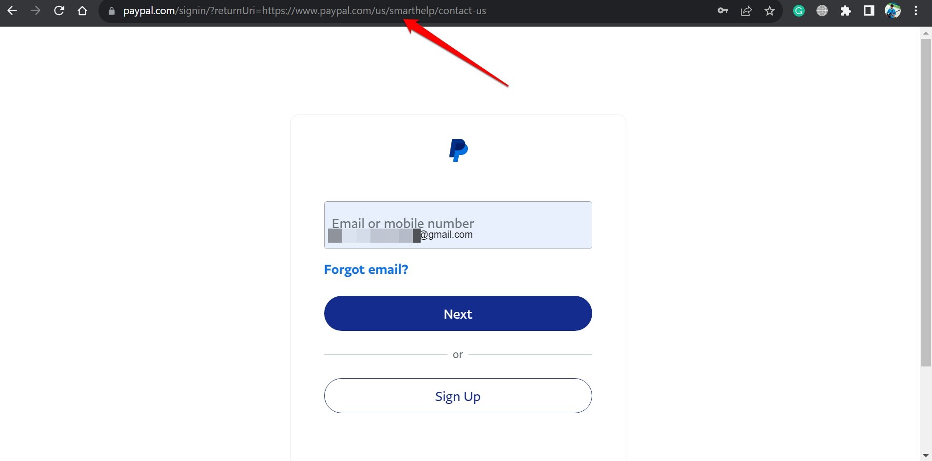 check-for-correct-URL-on-PayPal