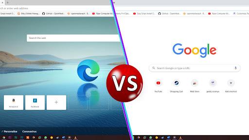 谷歌浏览器与Microsoft边缘:哪个更好? 谷歌浏览器与Microsoft边缘:哪个更好?
