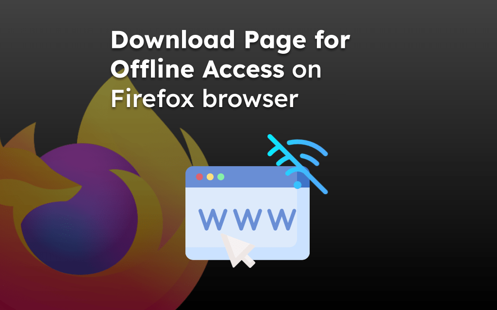 Download-Page-for-Offline-Access-on-Firefox-browser