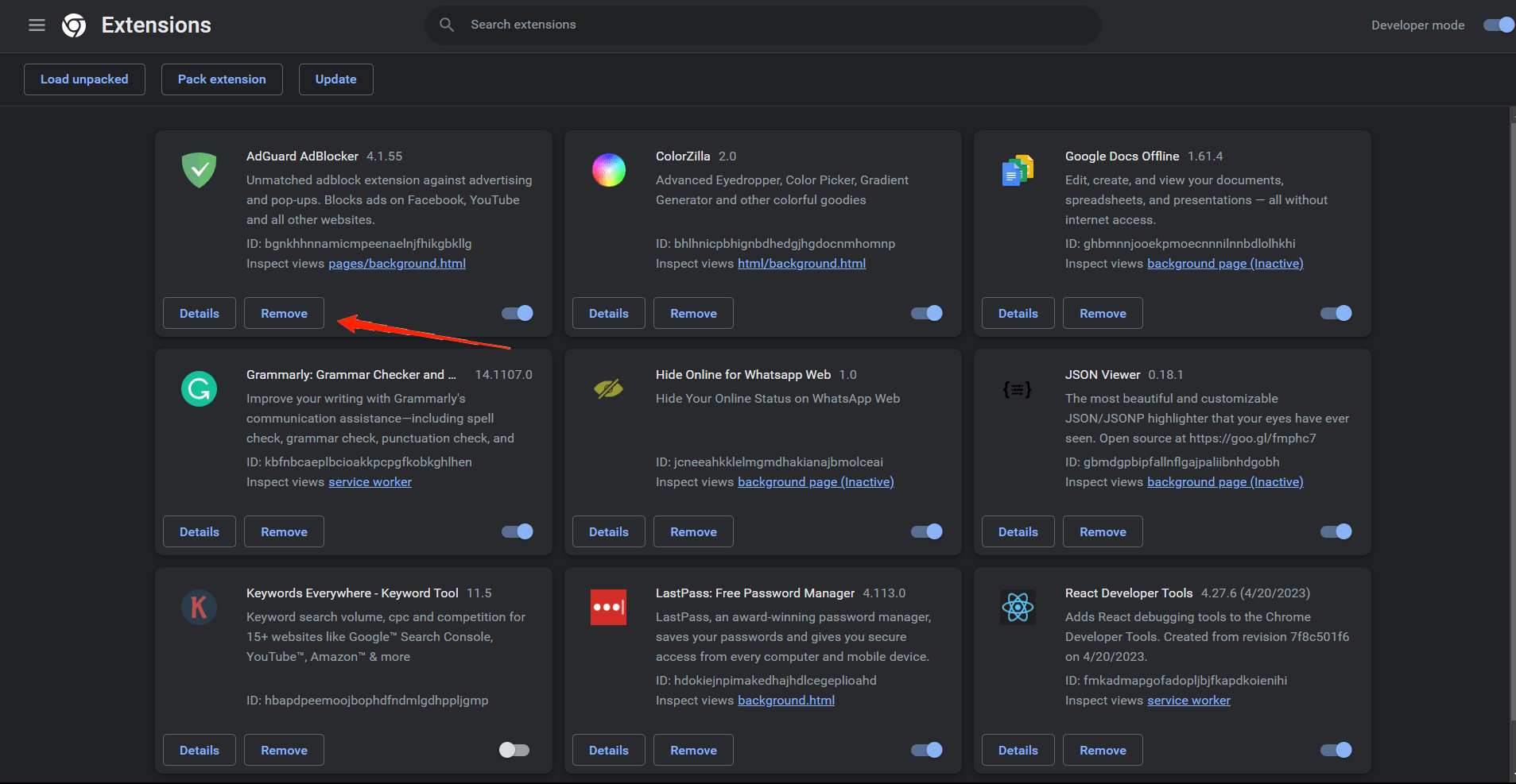 Locate-the-extensions-that-look-suspicious-and-remove-them