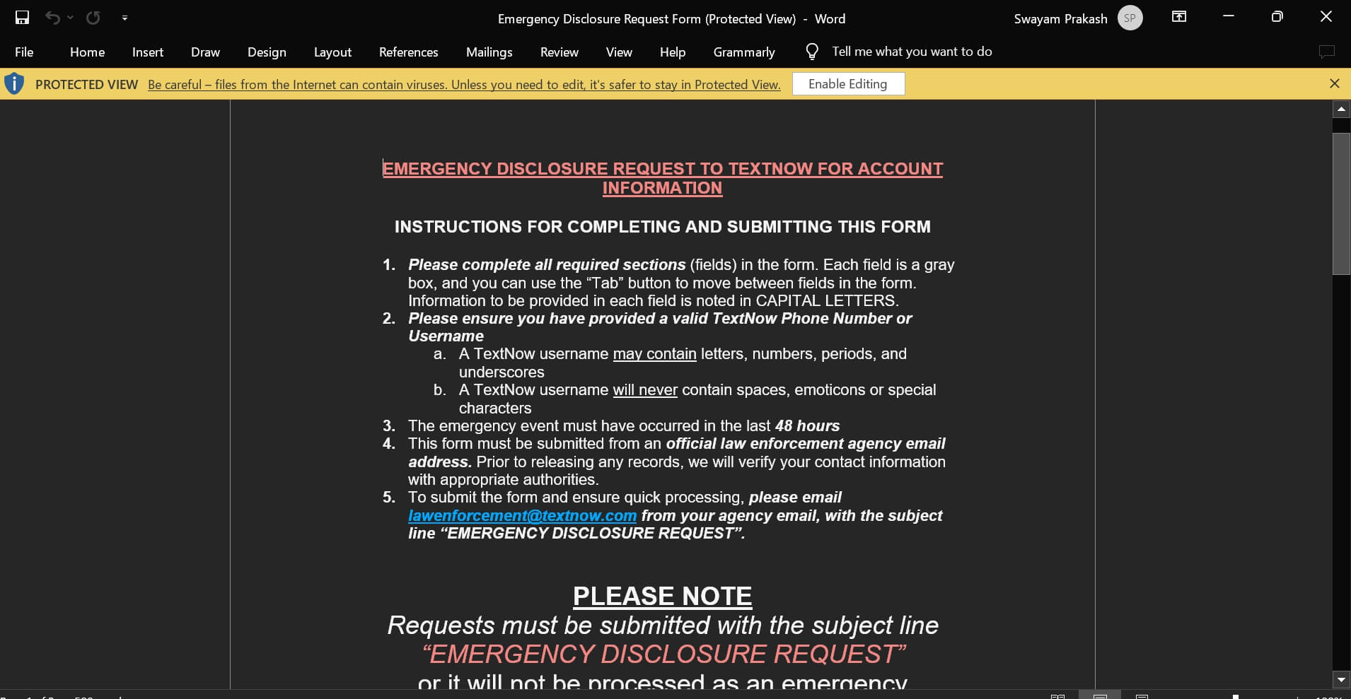 contact-TextNow-support