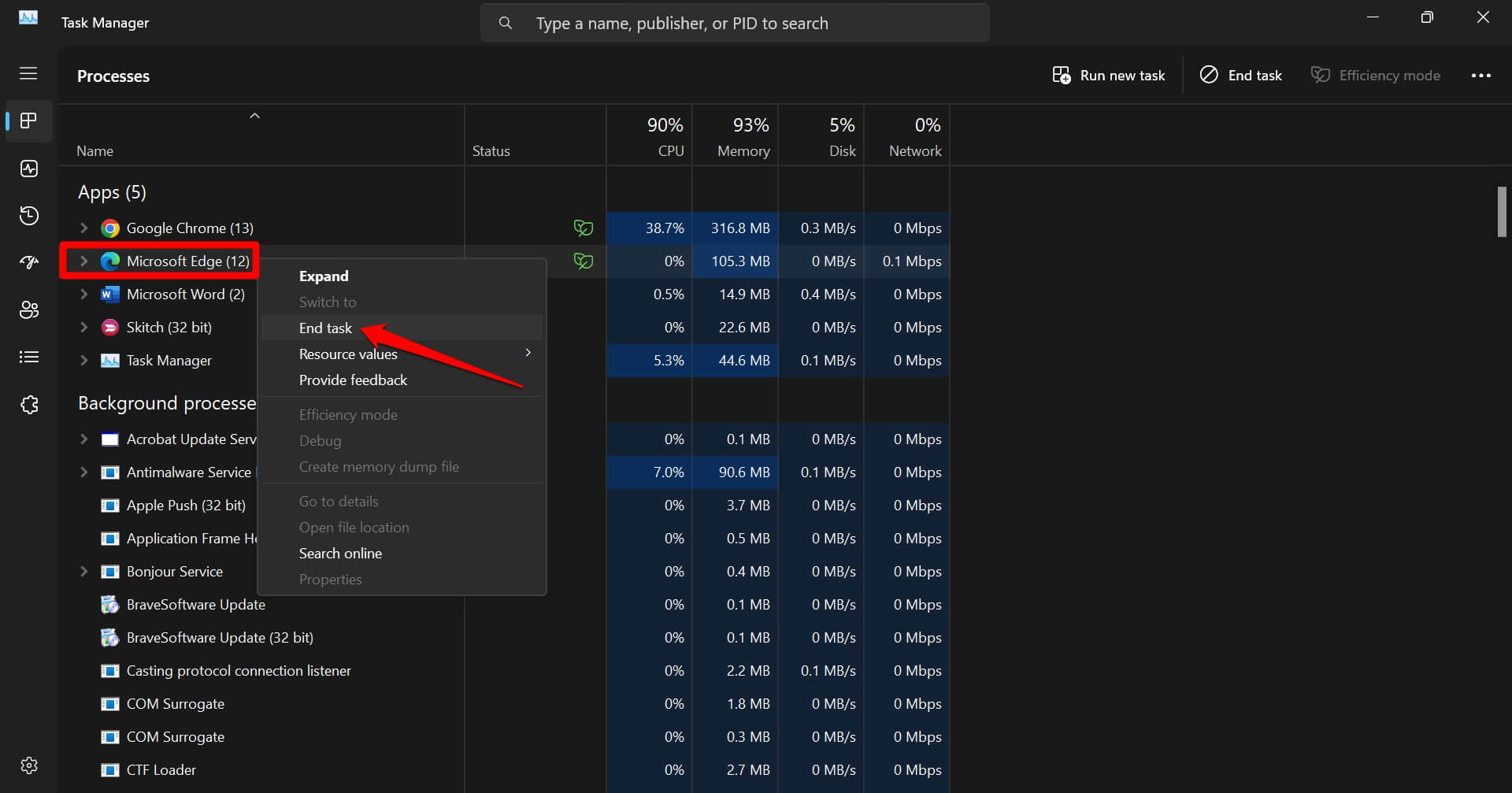 force-close-Edge-browser
