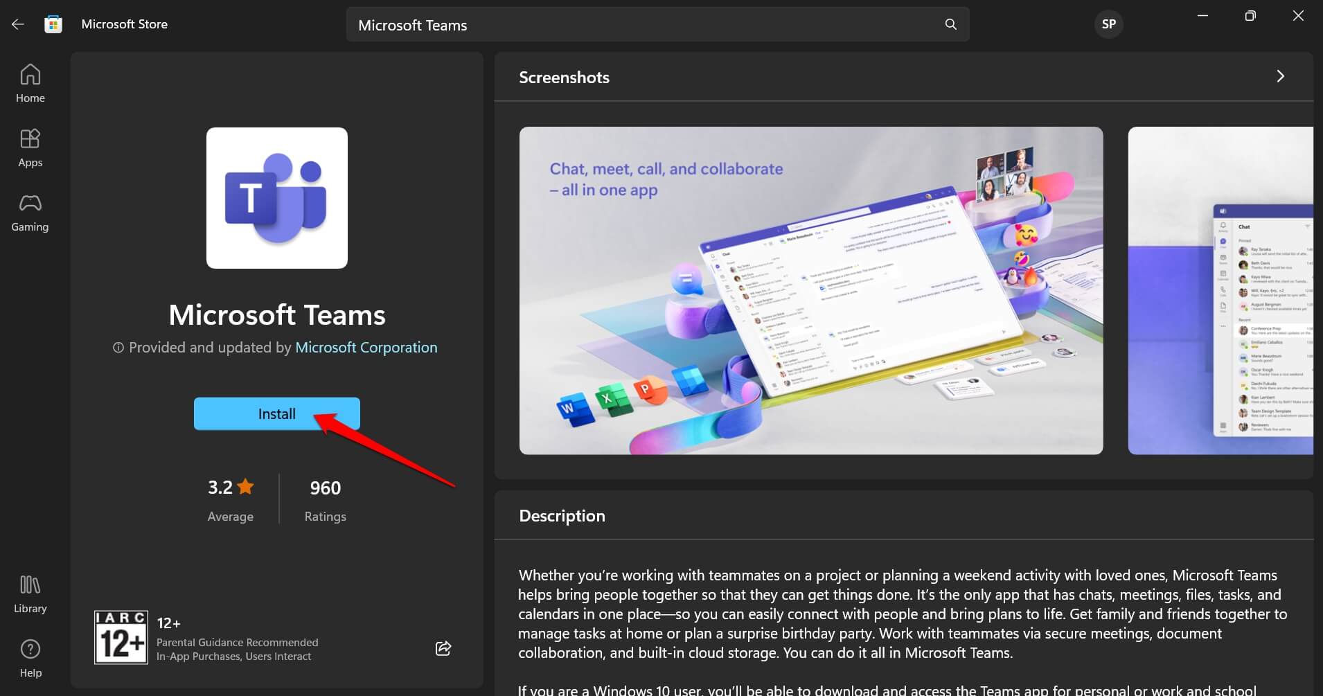 install-Microsoft-Teams