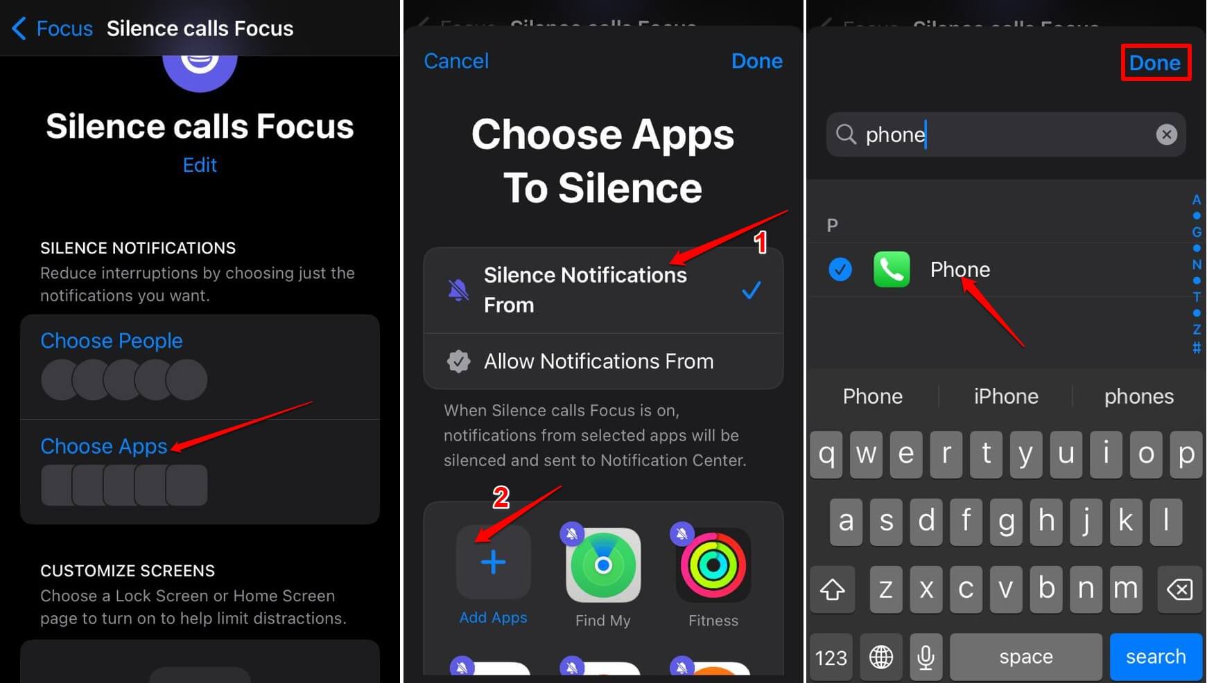 choose-apps-to-silence