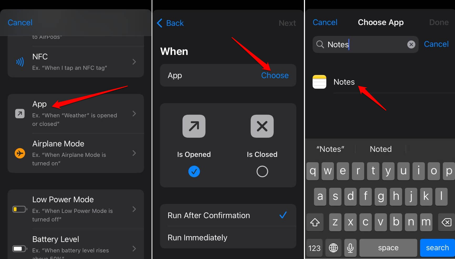 select-the-app-to-lock