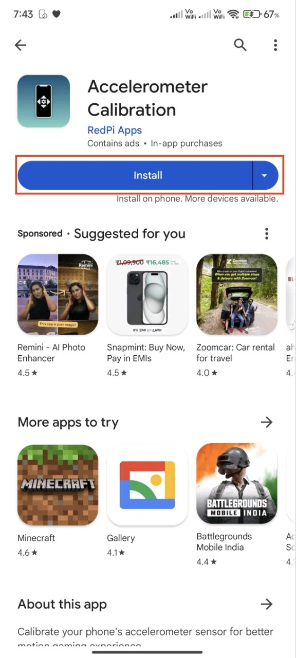 Install-Accelerometer-Calibration