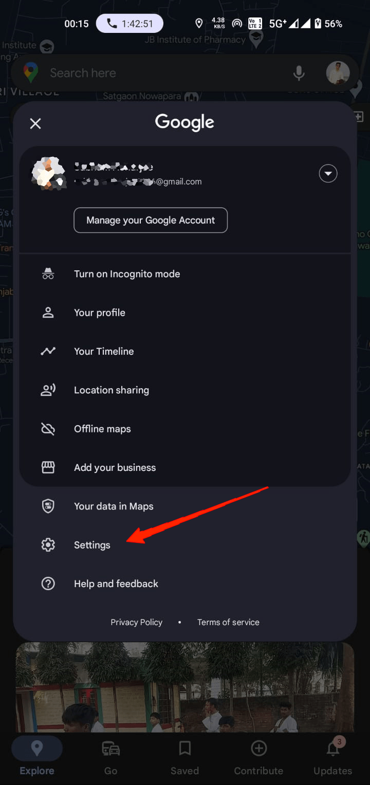 Maps-Settings