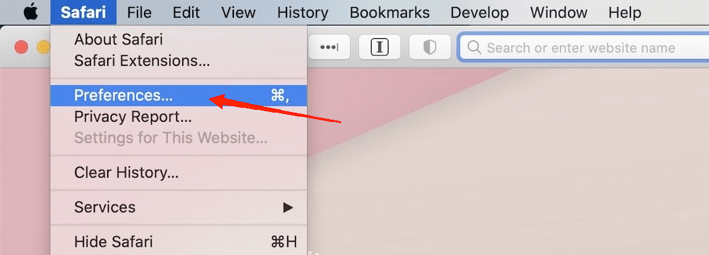 Safari-Preferences