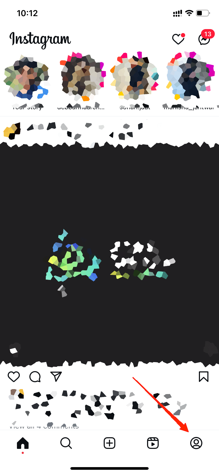 Tap-on-the-Profile-icon-at-the-bottom-right-corner