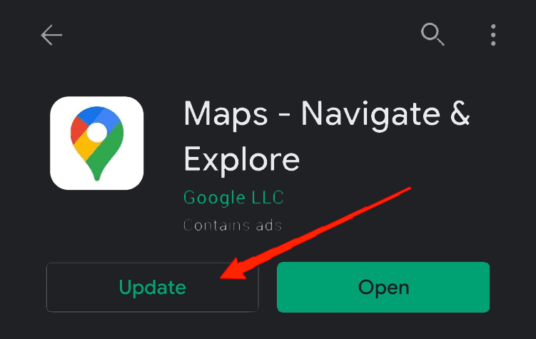 Update-Google-Maps