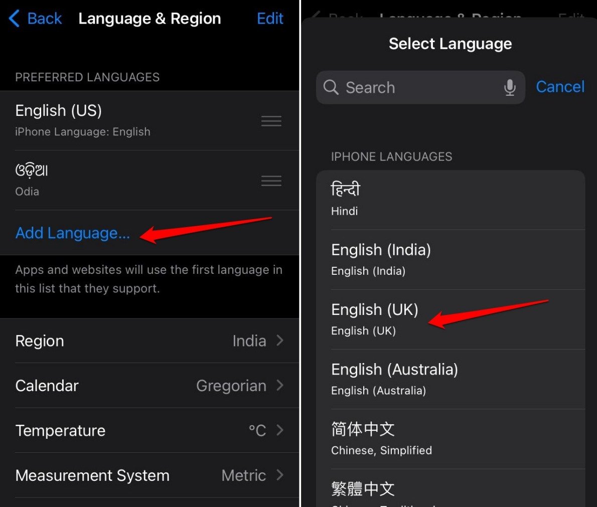 change-the-iPhone-language