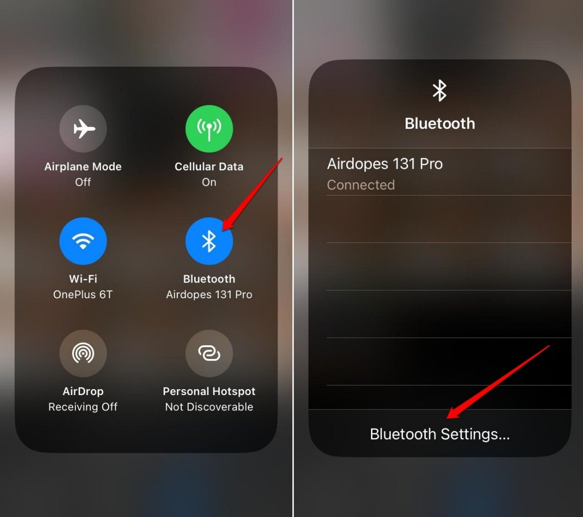 check-for-paired-Bluetooth-earphone-on-iPhone