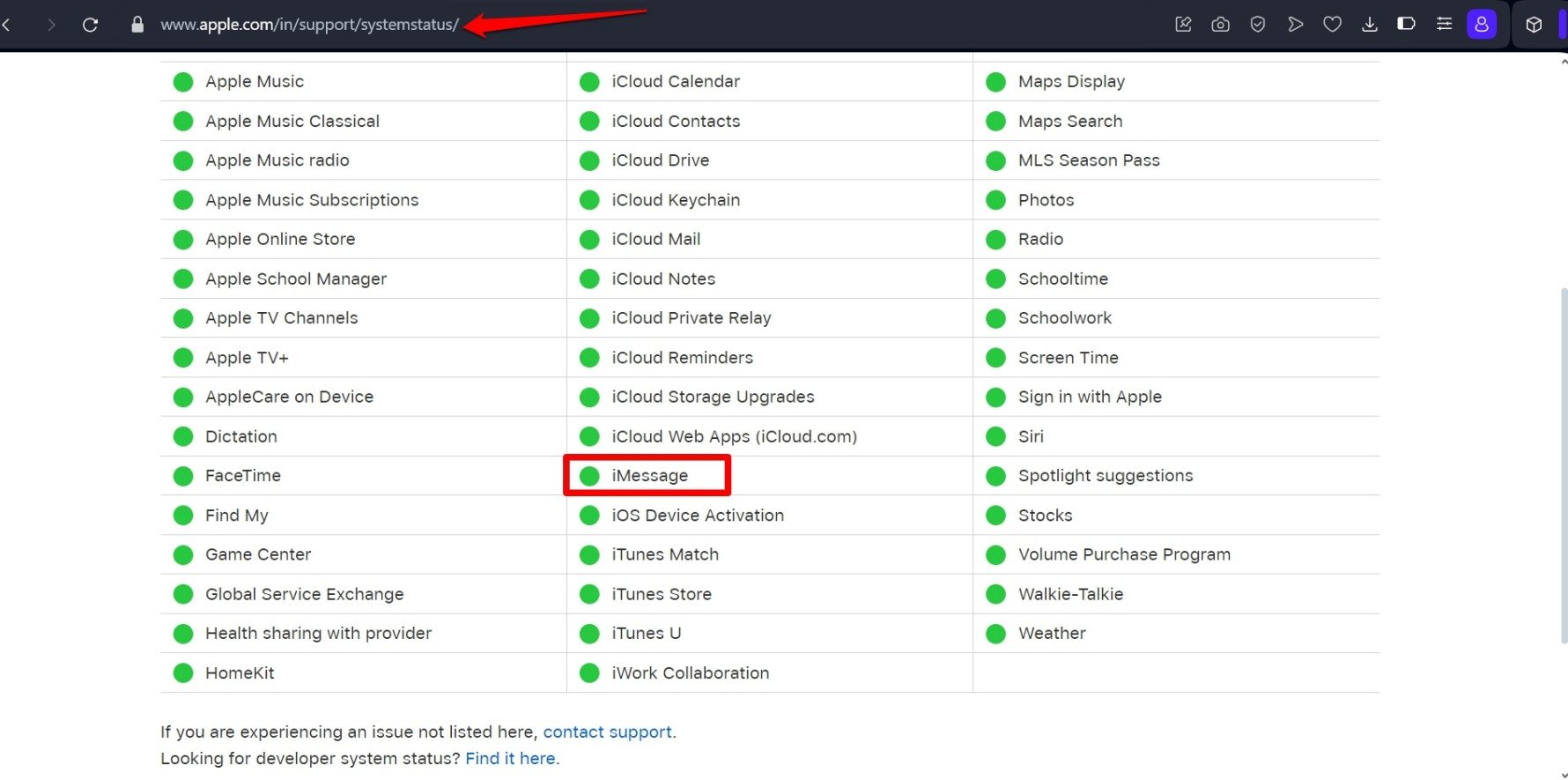 check-if-Apple-iMessage-is-down
