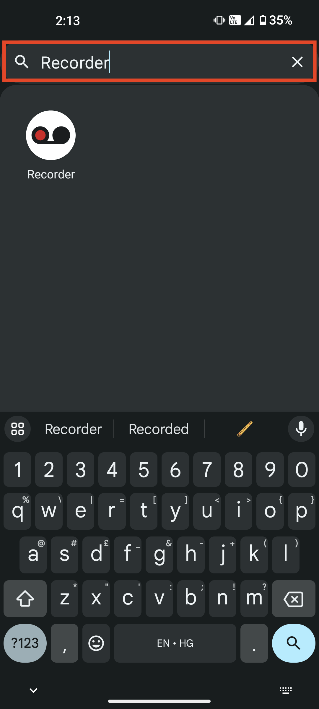 open-the-recorder-app