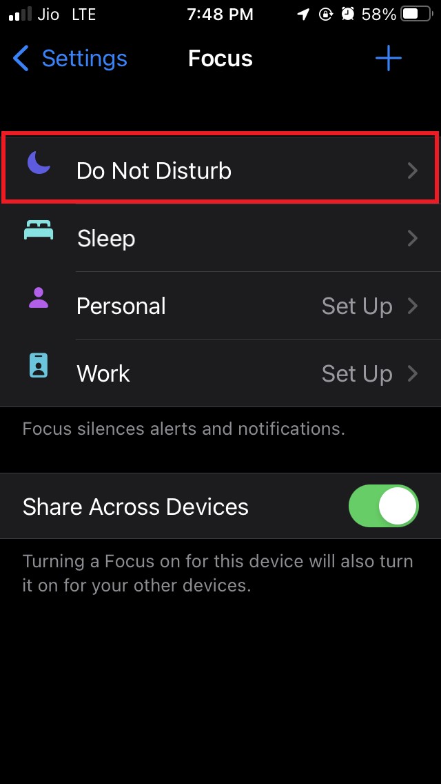 tap-on-Do-Not-Disturb