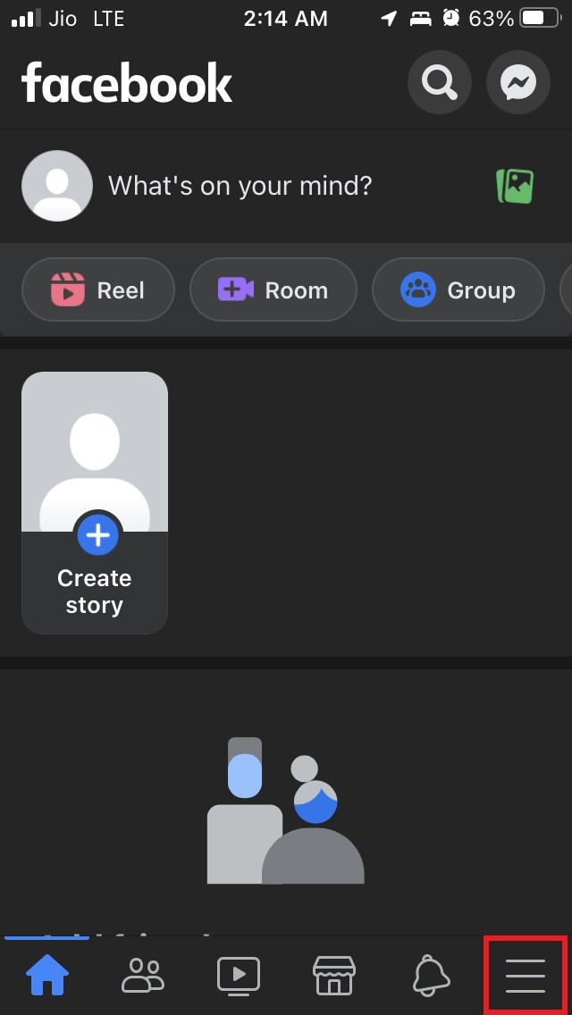 tap-on-the-Facebook-menu-bar-1