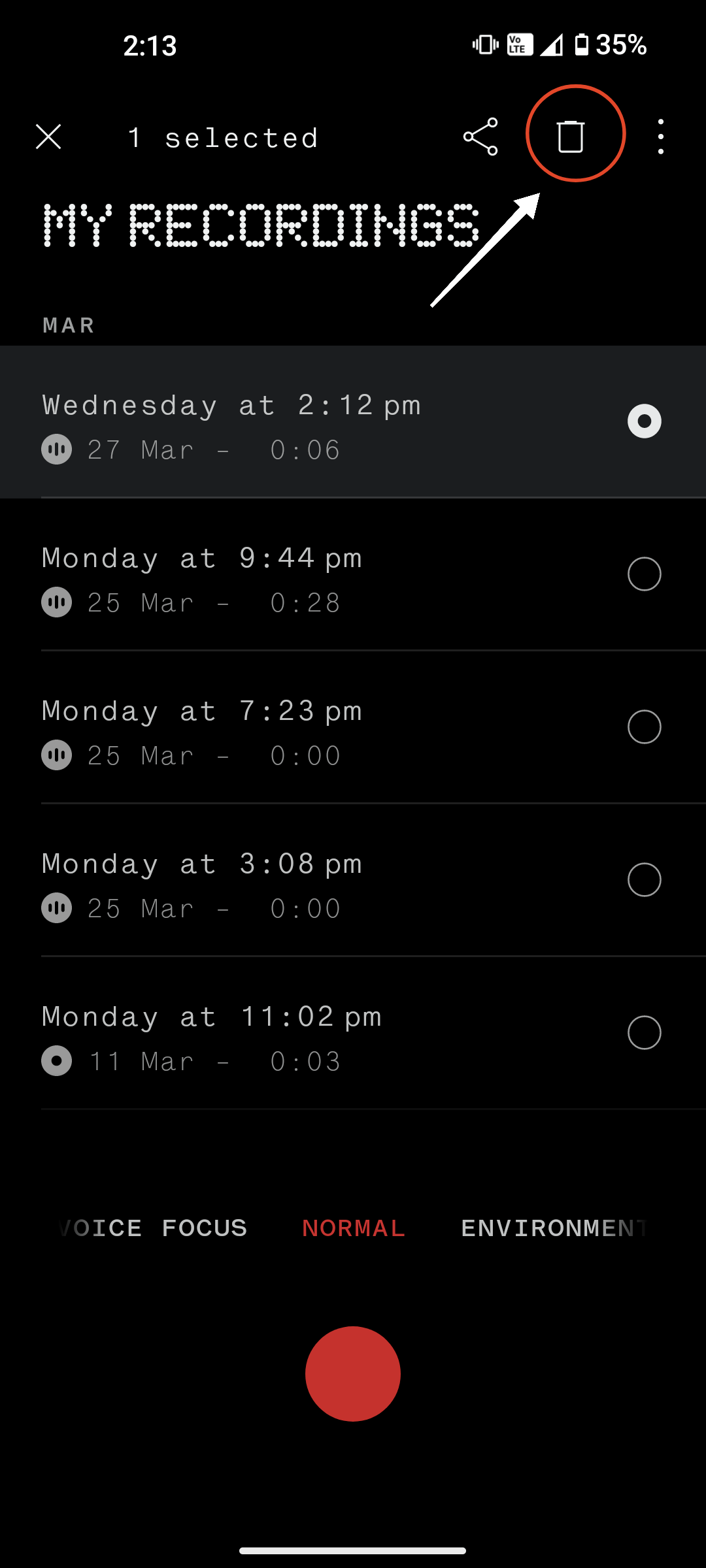 tap-on-the-trash-icon