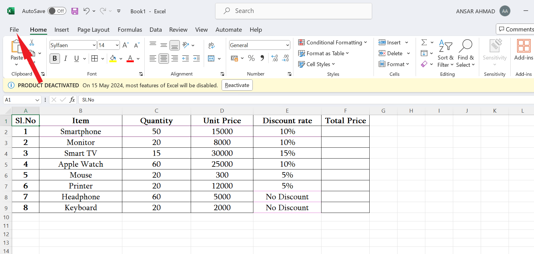 如何在 Microsoft Excel 中更改边框颜色 如何在 Microsoft Excel 中更改边框颜色