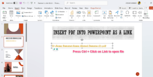 如何将 PDF 插入 Microsoft PowerPoint 如何将 PDF 插入 Microsoft PowerPoint