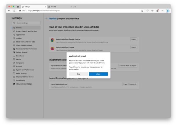 如何将 Google Chrome 数据导入 Microsoft Edge 如何将 Google Chrome 数据导入 Microsoft Edge