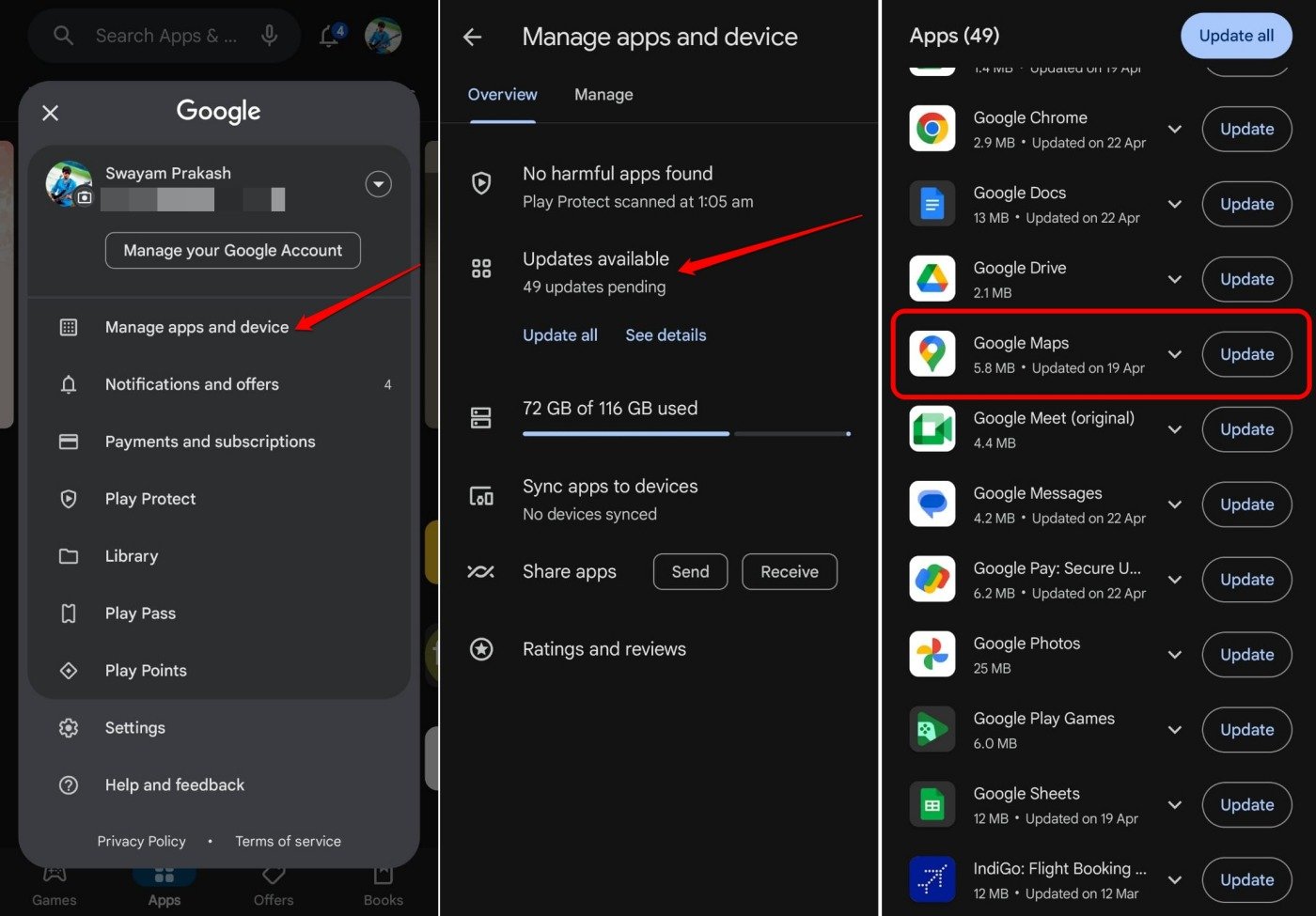 update-Google-Maps-on-Android