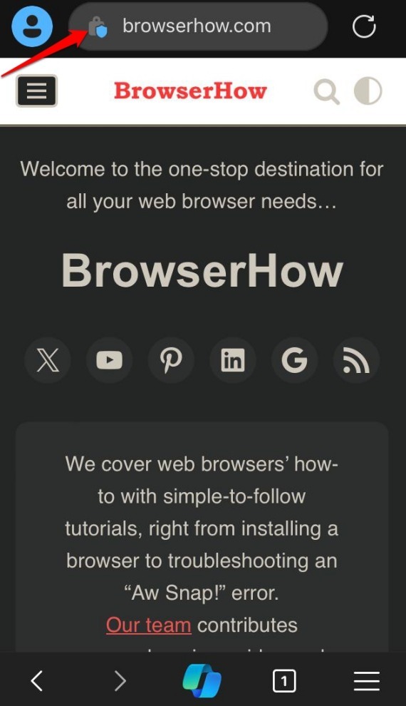 how-to-check-site-information-on-Edge-browser-for-iOS