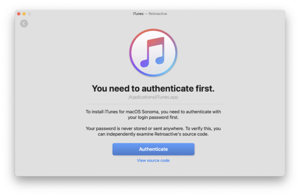 install-itunes-on-macos-sonoma-retroactive-1-610x400-1